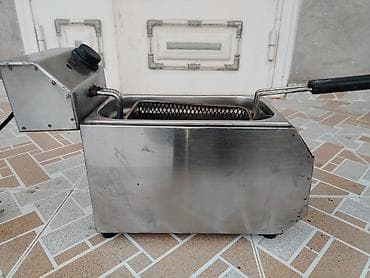 Paslanmayan poladdan fritöz satılır! İşlək vəziyyətdədir, restoran