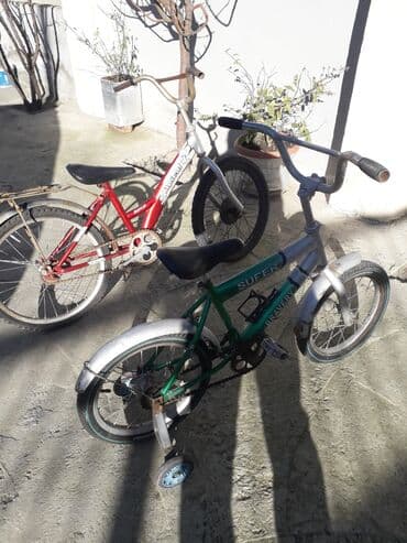 Uşaq velosipedləri: İki təkərli Uşaq velosipedi 16", sürətlərin sayı: 1 — 2