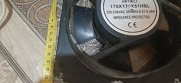 balaca ventilyator: Sərinkeşlər – 220V AC - Şəbəkə gərginliyi: 220–240V, 50/60 Hz - Tip — 9
