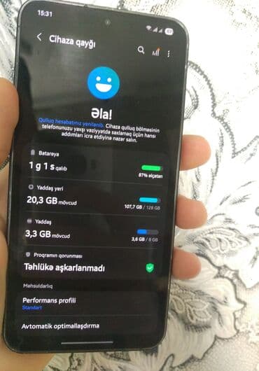 samsung s24 mini qiymeti: Samsung Galaxy S23, 128 GB, rəng - Yaşıl — 2