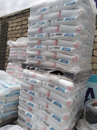Ağdağ sementi, tikinti işləri üçün istifadə edilən əsas materiallardan