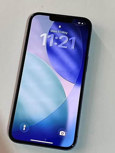 a 12 64: IPhone 13, 128 GB, Mavi, Simsiz şarj, Face ID — 2