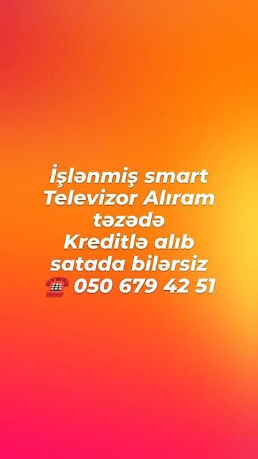 katv tv: Xidmət: Smart televizorların alışı - Smart televizorlar alınır — 1