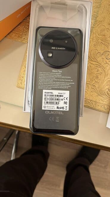 телефон fly cirrus 9: OUKITEL C37 smartfon - Ekran: 6.6 düym FHD+ - Şəbəkə: 4G - — 6