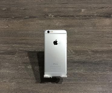 balaca akumlyator: IPhone 6, 16 GB, Gümüşü, Zəmanət, Kredit, Qırıq — 8