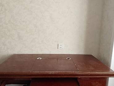 Düz masa, Stulsuz, Polkalı, Siyirməli, Taxta — 2