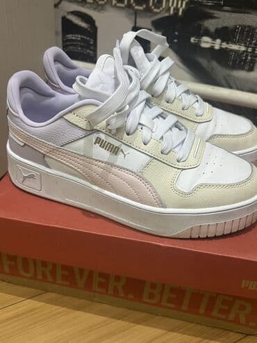 puma cell qadın krossovkaları: Puma, Ölçü: 37, rəng - Ağ, Yeni — 1