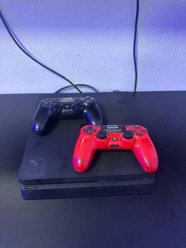 🎮 PlayStation 4 – Əla vəziyyətdə! 500 manat 💸 ✅ 2 orijinal pult ✅ 1