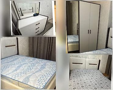 kamp stul: İkinəfərlik çarpayı, Dolab, Termo, 2 tumba, İşlənmiş — 1