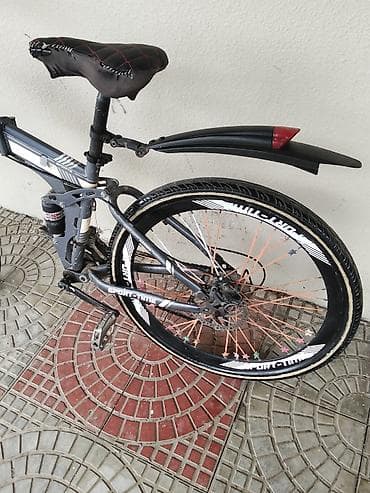 velosiped icarəsi: Sport-Time dağ velosipedi - Qatlanan alüminium tipli gövdə - Ön — 7