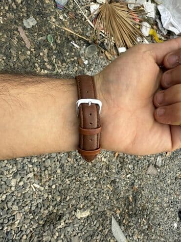 Smart saatlar: Qol saatı, rəng - Qəhvəyi — 2