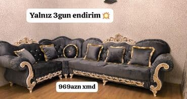 işdənmiş divanlar: Künc divan, Yeni, Açılmayan, Bazasız, Parça, Şəhərdaxili pulsuz çatdırılma — 1
