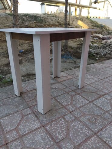 qəhvə stolu transformatoru: Mətbəx masası, Yeni, Açılmayan, Laminat, Dördbucaq masa — 5