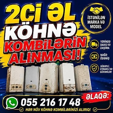 remont mebel: Xidmət: Köhnə, ikinci əl kombilərin alınması – İstənilən marka və — 1