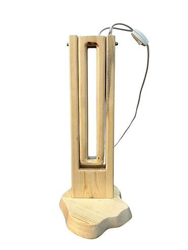 Картины и портреты: Taxta masa lampası – əl işidir - Material: təbii ağac (yumşaq — 3