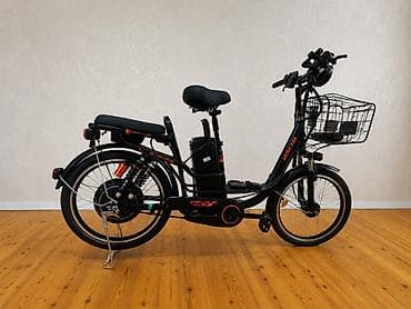 Elektrik nəqliyyatı: Cox az sürülüb demək olarki sürülmüyüb.Elektrik velosipedi – şəhər içi — 1