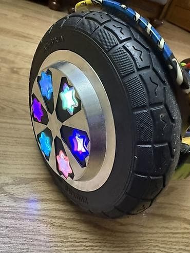 Öz-özünə balanslaşan skuter (hoverboard) – rəngarəng “graffiti” dizayn — 3