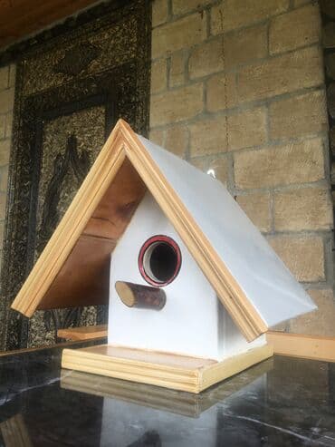 quş yuvaları: Скворечник, Quş damı. Əl işidi, özüm düzəldirəm. Bağınıza gözəllik — 1