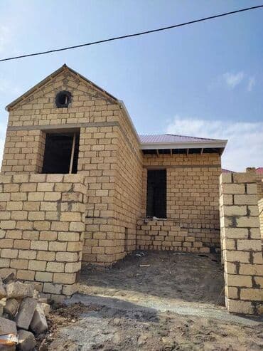 3 otaqlı ev: Masazır 2 otaqlı, 42 kv. m, Kredit var, Təmirsiz — 1