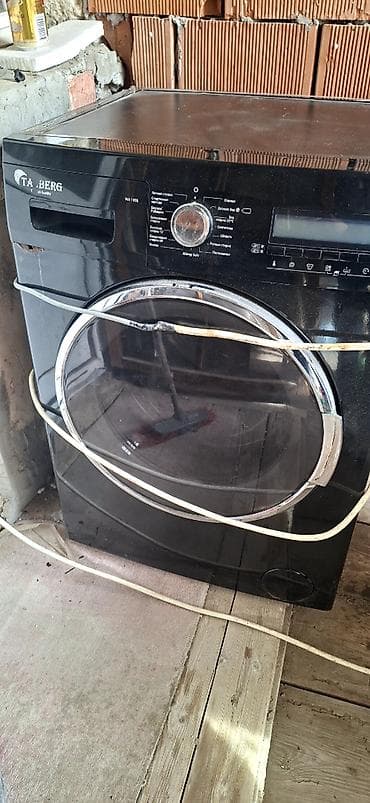 top qapı: Ta Berg WA 1055 önyükləməli paltaryuyan maşın - Rəng: qara, iri — 1