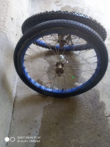 dis ucun kappa qiymeti: Velosiped təkər komplekti – 2 ədəd - Ölçü: təxmini 20" — 4