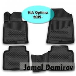 formula təkərləri: KIA Optima 2015- üçün poliuretan ayaqaltilar NOVLİNE. "AILERON" — 1