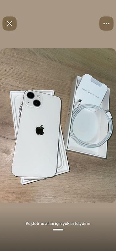 iphone 7 sumqayit: IPhone 13, Ağ — 1
