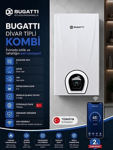 qizdirci: Yeni Kombi Pulsuz çatdırılma, Ödənişli quraşdırma, Zəmanətli, Kredit yoxdur — 5