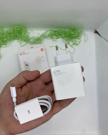 samsung adapteri: Adapter Xiaomi, 67 Vt, Yeni — 6