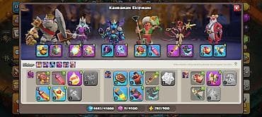 volta vs 1: Clash of Clans hesabı – yüksək səviyyəli inkişaf etmiş kənd və tam — 4