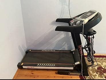 Qaçış trenajoru – “SPORT” elektrikli treadmill Qaçış aparatı, qaçış — 4
