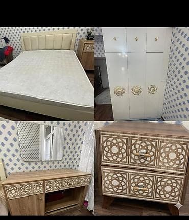 Yataq dəsti – Zabrat 1 Komplekt: - İki nəfərlik çarpayı, matras — 1