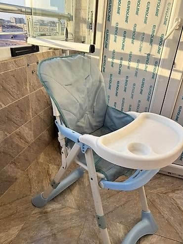 Uşaq yemək stulu - Rahat oturacaq: yumşaq, dəstəkləyici parça