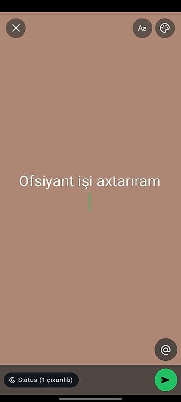 coban işi: Ofisiant işi axtarıram - Restoran və kafe sektorunda ofisiant kimi — 1
