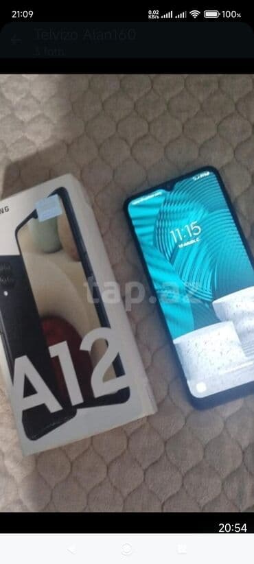 Alfa Romeo: Samsung Galaxy A12, 32 GB, rəng - Qara, Sənədlərlə — 3