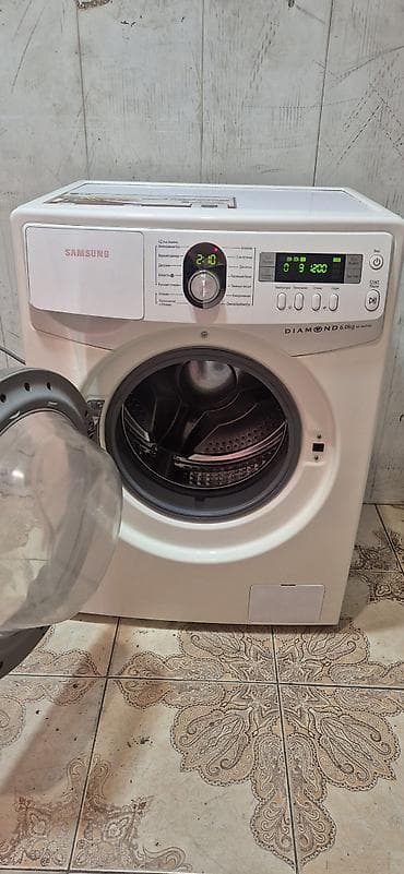 samsunk note 10: Paltaryuyan maşın Samsung, 6 kq, İşlənmiş, Avtomat, Qurutma var, Ödənişli çatdırılma — 2