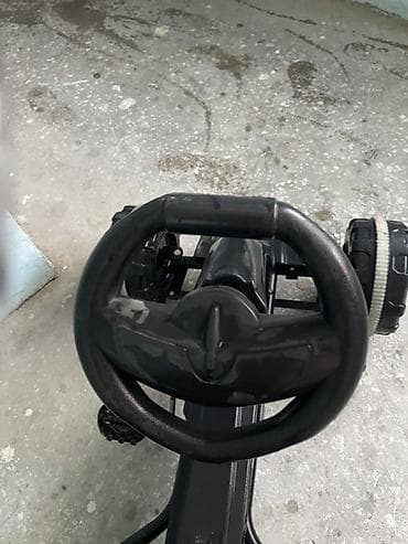Uşaq üçün elektrik maşınları: Uşaq pedallı qartinq maşını – 4 təkərli, qara rəng Xüsusiyyətlər: - — 3