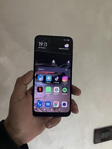 mingecevir telfon: Redmi 8, 64 GB, rəng - Göy, Barmaq izi, Face ID — 10