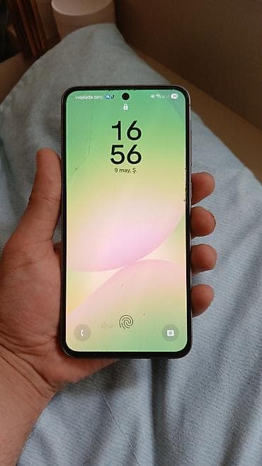 Elektronika: Samsung Galaxy A56, 256 GB, rəng - Gümüşü, Kredit — 1