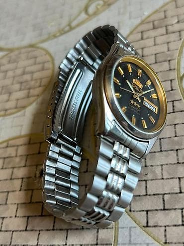 vintage saat: Orient 3 star vintage. Kiçik həcmli ideal vəziyyətdə qol saatı — 5