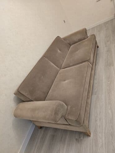 диван французская раскладушка: Di̇van-kravat, İşlənmiş, Açılan, Vеlur parça, Çatdırılma yoxdur — 3