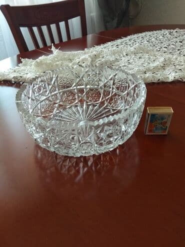 meyvə tərəvəz: Хрустальная фруктовница советских времён — 1