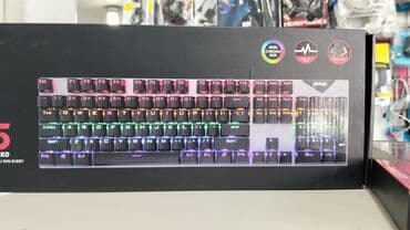 steelseries apex m400: Cihazlar üçün mexaniki klavyatura İşıqlıdır Yenidir metro daxili — 3