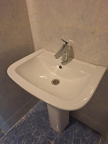 Tulpan. Rakovina. İSTİFADE OLUNMAYIB. KRANSIZ - Material: Parlaq ağ — 2