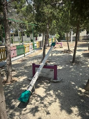pişikli oyunlar: Uşaq meydançası avadanlıqları komplekti — 4