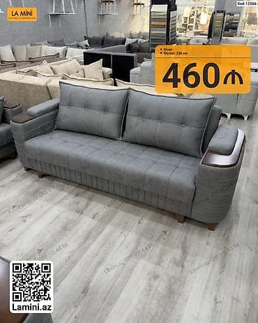 ofis divani: Divan – La Mini Ölçü: 230 sm Qiymət: 460 ₼ Kod: 12566 — 1
