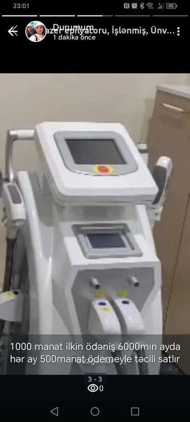 лазерный эпилятор: Estetik prosedurlar üçün nəzərdə tutulmuş müasir lazer epilyator — 1