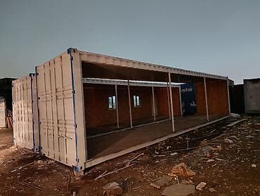 Konteynerdən yığma modul otaq/office - 2 və 3 ədəd 40 fut (High Cube