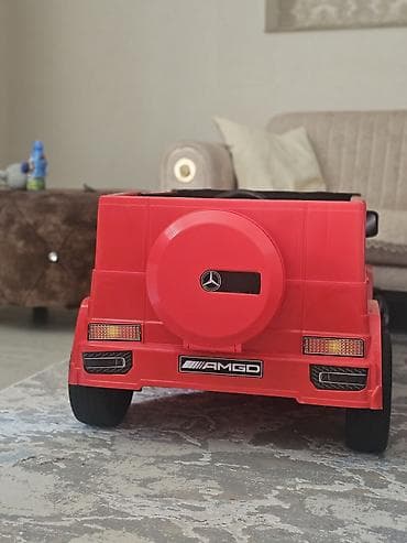 rc car: Uşaqlar üçün elektrikli minik maşını – SUV tipli, qırmızı rəng — 3
