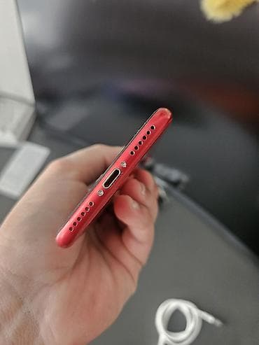 irshad iphone x: IPhone SE 2020, 64 GB, Qırmızı, Sənədlərlə, Face ID, Simsiz şarj — 7